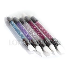 Kit de pinceles lapiz de goma *5 unid para uñas