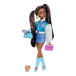 Barbie Dream Besties Brooklyn Muñeca con Accesorios y Mascota HYC22