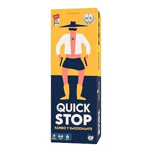 Quick Stop Juego de Mesa Dinámico para Familia y Amigos LCQS01ES