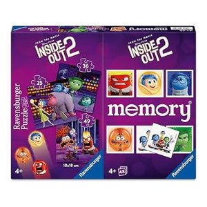 Ravensburger Pack Memory y Puzzle Disney Inside Out 2 Juego de Mesa 24874