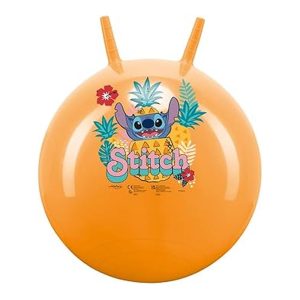 ColorBaby Pelota Hinchable Saltarina Disney Stitch 45 cm con Asas 48438