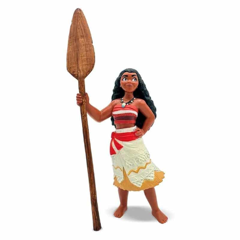 Mini figura de la Princesa Vaiana con el remo 10cm Disney Bullyland 13185