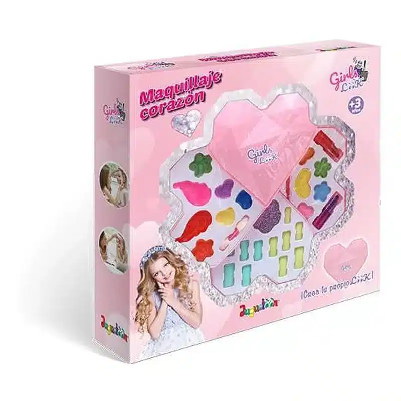 Set de maquillaje corazón infantil 22-462 JUGUETOON