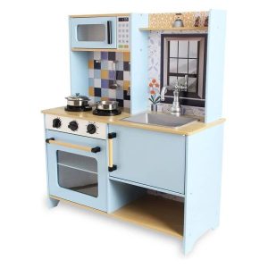 Cocina de Madera 2 módulos diseño Moderno 913D00013