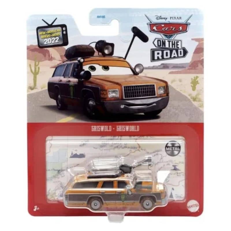 Cars coche personaje Grisworld metalizado escala 1:55 HHV01