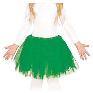 Tutú verde oscuro de 30 centímetros para disfraces Fiestas Guirca 17823