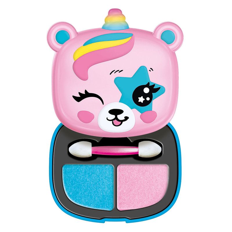 Sombra ojos con caja maquillaje Crazy Chic forma Oso Clementoni 18820 - Imagen 3