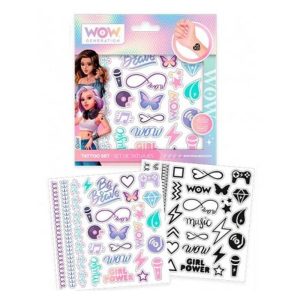 Set tatuajes Wow Generation con diferentes diseños WOW00114 Kids Euroswan