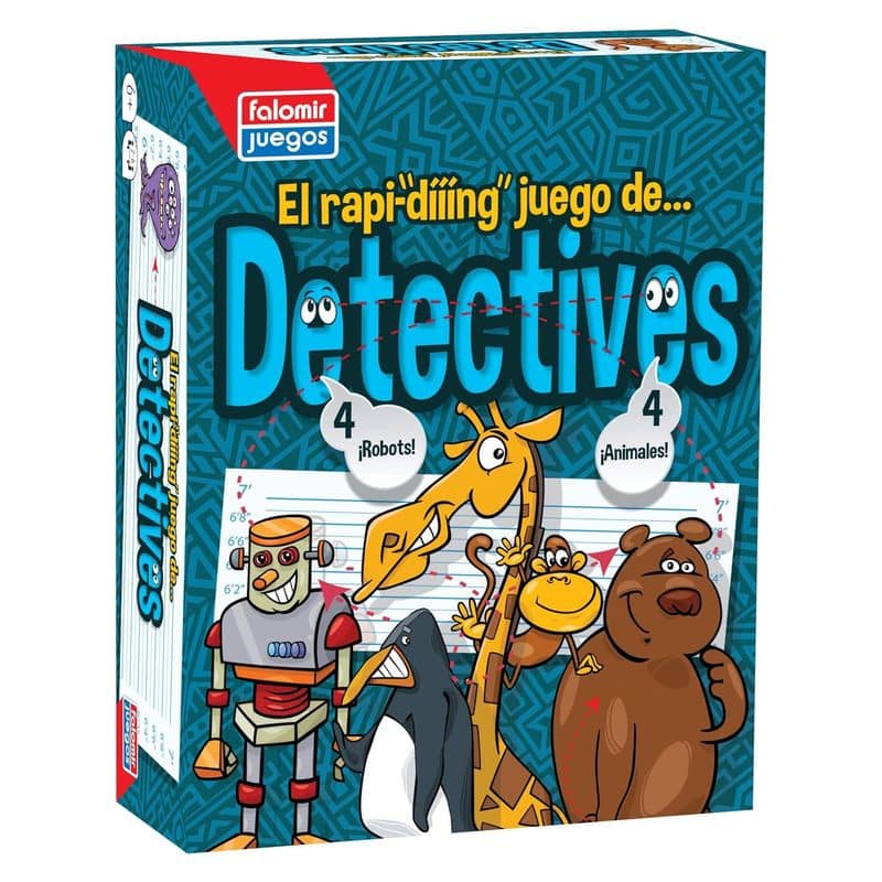 Detectives juego de mesa rapidez visual Falomir 31099