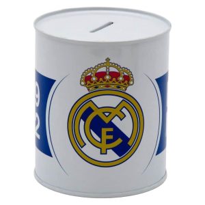 Hucha 12cm Real madrid con el escudo y año de fundación 1902 HM-502-RM