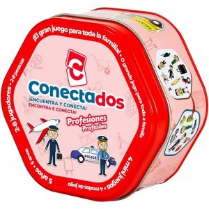 Juego reto visual Conectados encuentra y conecta profesiones Bizak 64119004