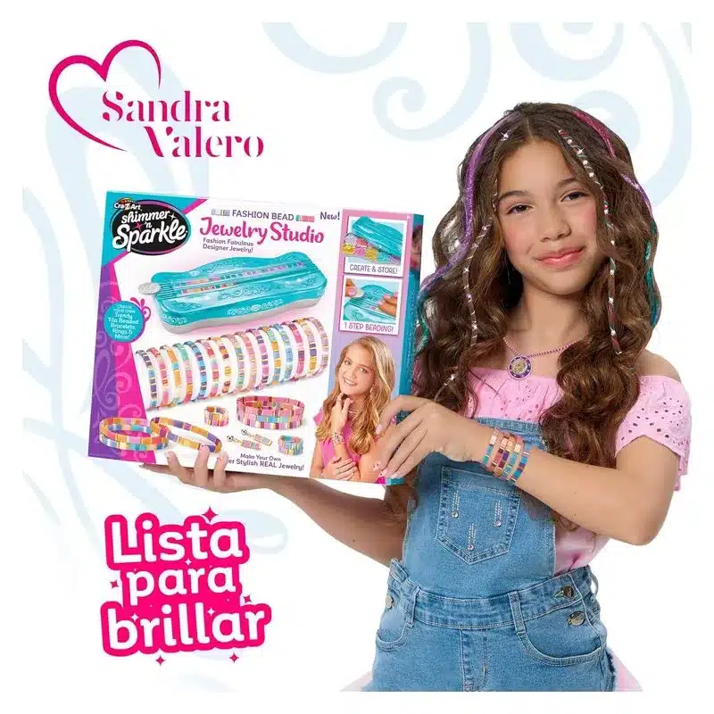 Kit para hacer joyas Shimmer N Sparkle Jewelry Studio 47911 COLOR BABY - Imagen 2