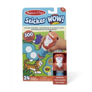 Sticker Wow Tigre Estampador autoadhesivo recargable 32014s50948 MELISS