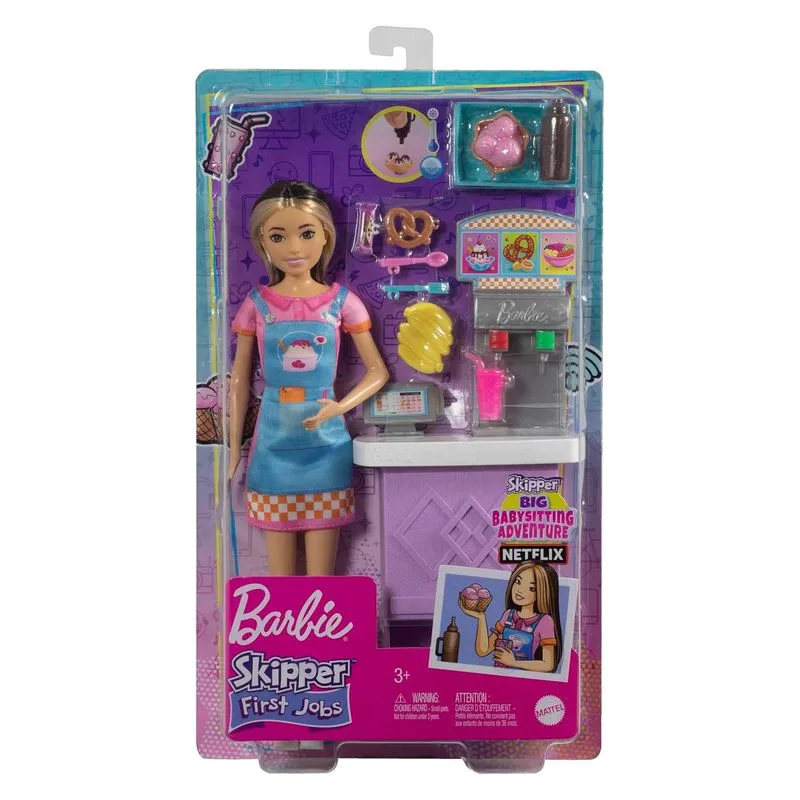 Barbie Skipper asistente Snack Bar First Job HKD79 MATTEL - Imagen 2