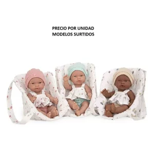 Muñeco Pillin con Porta Bebés 26 cm, Modelos Surtidos 60756 ARIAS