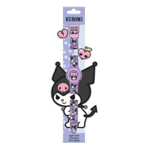 Reloj digital Kuromi morado infantil KU00002 KIDS EURO