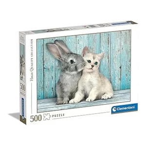 Clementoni Puzzle Los Pingüinos de Madagascar 500 Piezas 35004.9