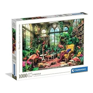 Rompecabezas 1000 Piezas HQC Librería en el Invernadero 39889.8