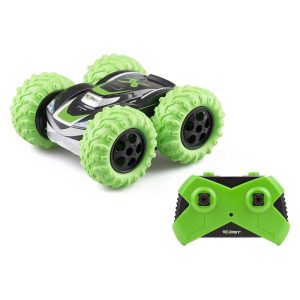 Exost Formula 360 Cross Vehículo Radio Control con Luces Bizak Negro-Verde 62000257-1