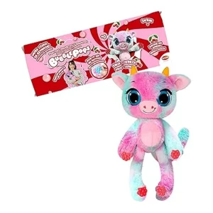 Bizak Bubble Pops – Peluche Vaca Cereza, Crecimiento 5 Veces, Aroma 64492004-VAC.CEREZ