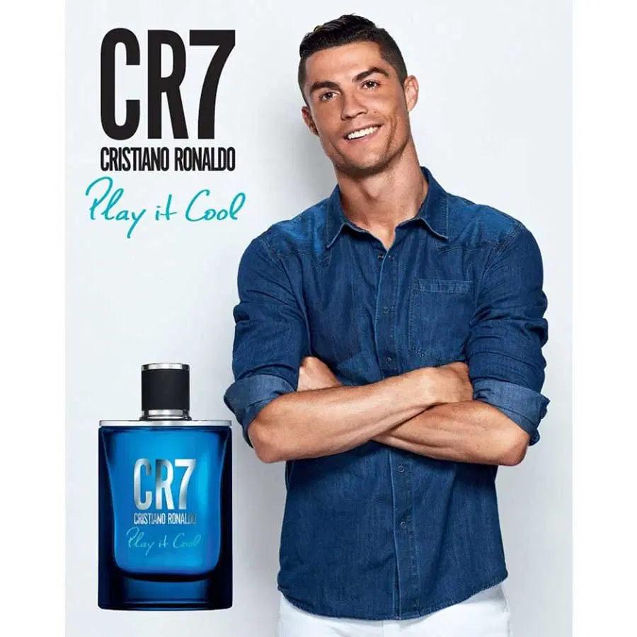 Perfume CR7 Play It Cool Cristiano Ronaldo hombre edt 100ml - Imagen 3
