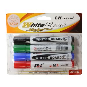 Set 4 Marcadores Para Pizarrón Blanco Colores Pintarron Vaga