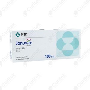 JANUVIA 100 MG 28 COMPRIMIDOS