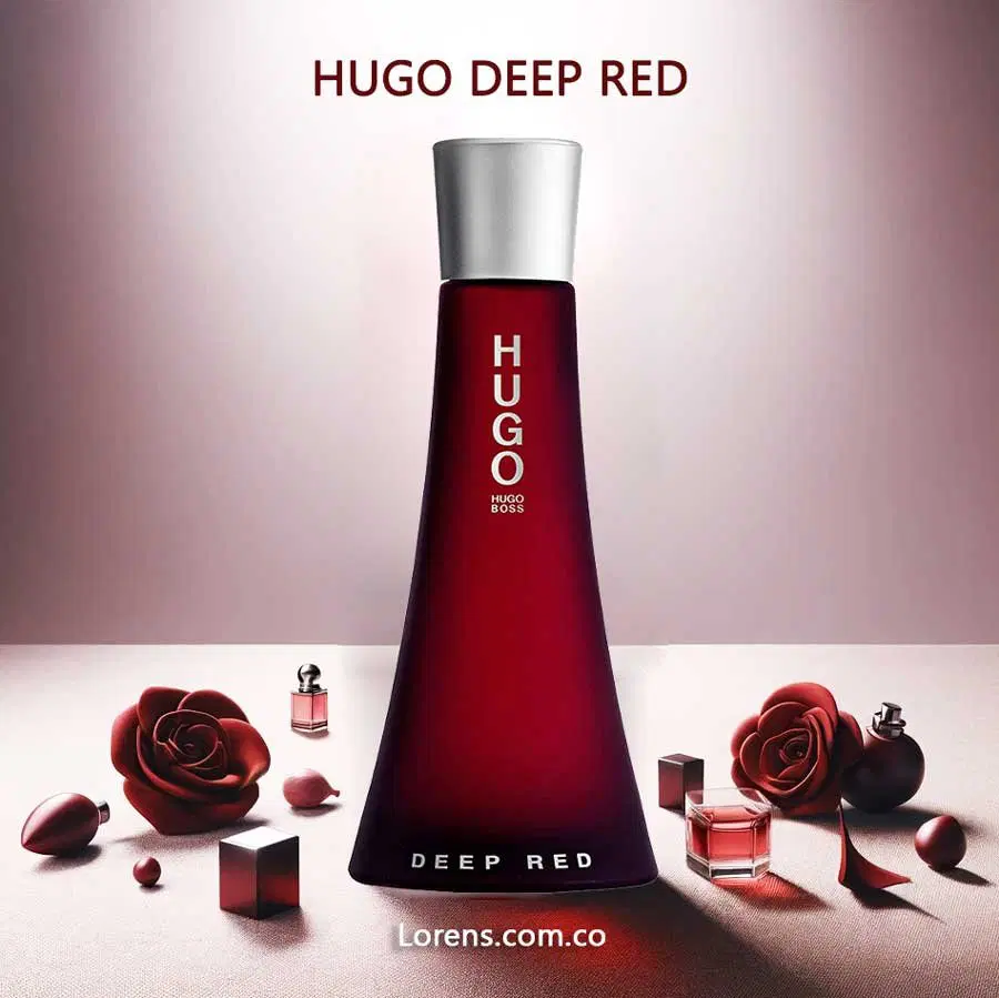 Perfume Hugo Deep Red de Hugo Boss mujer edp 90ml - Imagen 4