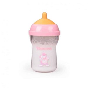Biberón mágico rosa para muñecas Nenuco de Famosa