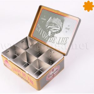 Caja para el te del Salon de thé Lady Cupcake