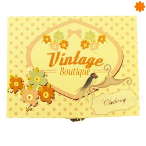 Caja para utensilios de costura La Boutique Vintage.