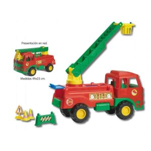 Camión de Bomberos Rojo de Jisa