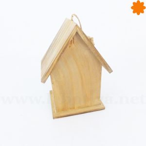 Casa de madera para pajaritos ideal para decorar