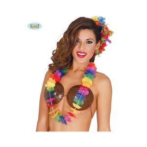 Collar Hawaiano para disfraz de Guirca 18409