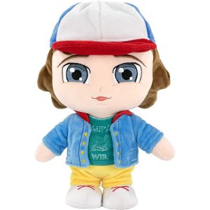 Stranger Things peluche de Dustin con gorra y chaqueta de 26 cm