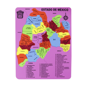 Mapa estado de mexico