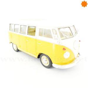 Réplica Volkswagen Van – Antiguo modelo amarillo y blanco