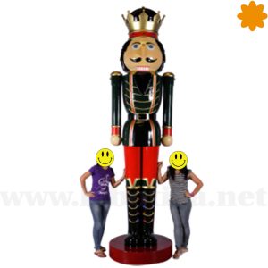 Gigante Figura del Cascanueces de Chaikovski