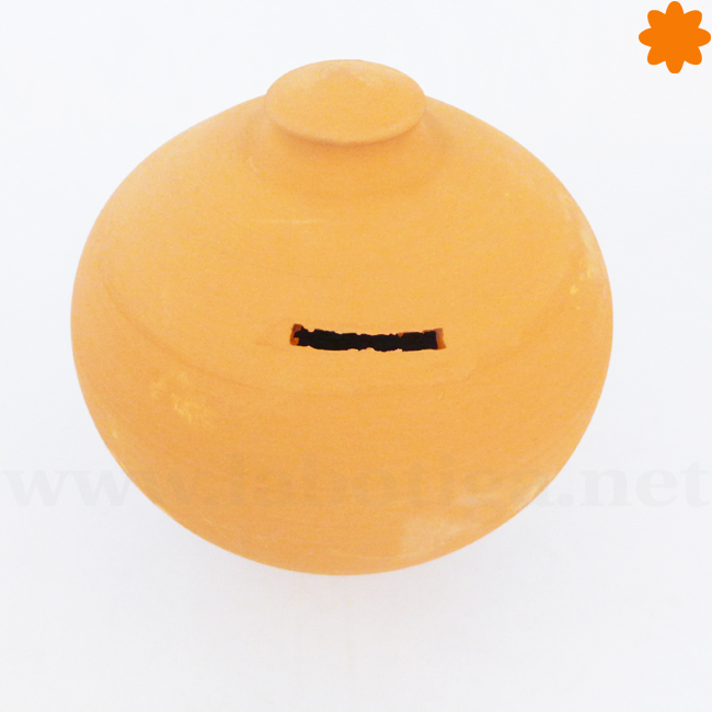 Hucha tradicional mediana realizada en cerámica - Imagen 2