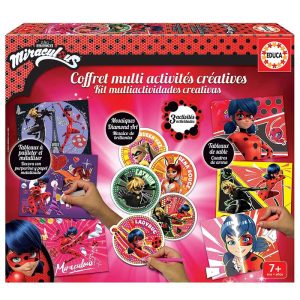 Kit Ladybug multiactividades creativas cuadros, mosaicos y purpurina