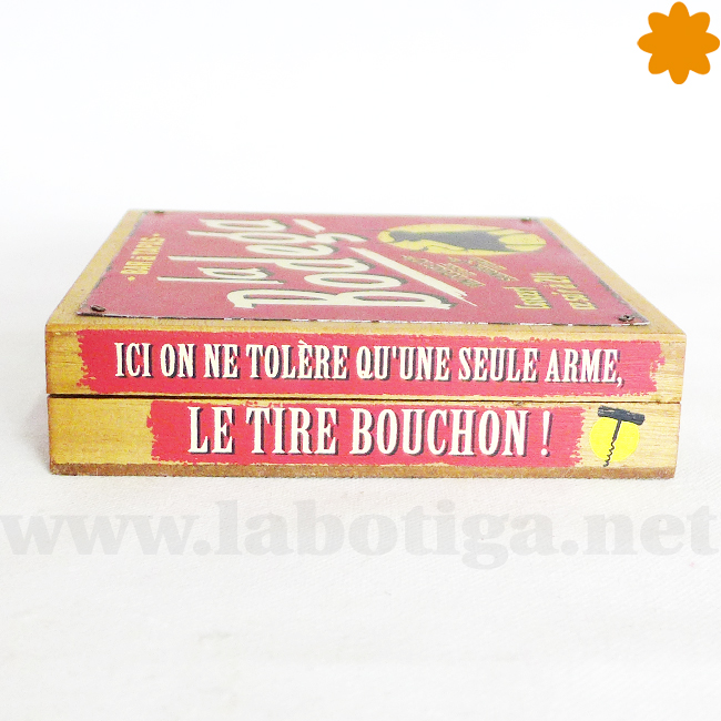 Abridor sacacorchos la bodega un set para el vino muy original - Imagen 2