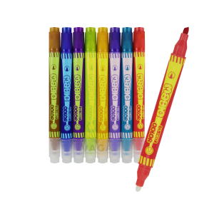 8 Marcadores Mágicos Efecto Camaleón Doble Punta Kawaii