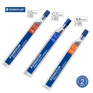 Mars-lápices de carbono color HB Staedtler