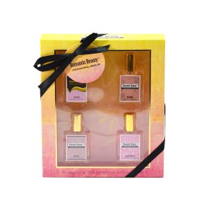 Lindo Regalo Pack De 4 Perfumes Mujer Miniaturas Orange