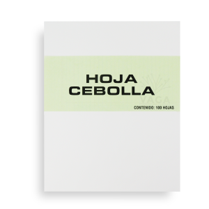 Block Con 100 Hojas Papel Cebolla Transfer 28 Cm X 21.5 Cm