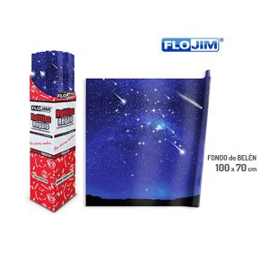 Fondo para el belén cielo de estrellas 70 x 100 cm Flojim