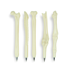 Set De 5 Plumas De Hueso Kawaii