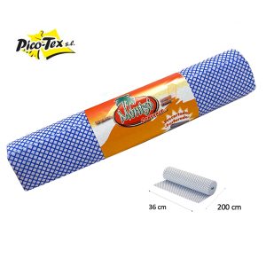 Bayeta rollo sintético cruces precortado 200X36 cm Pico-Tex
