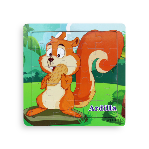 Rompecabezas De Madera Niños 20 Piezas Juguete Educativo